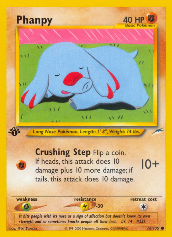 Phanpy — Neo Destiny #076 / 105