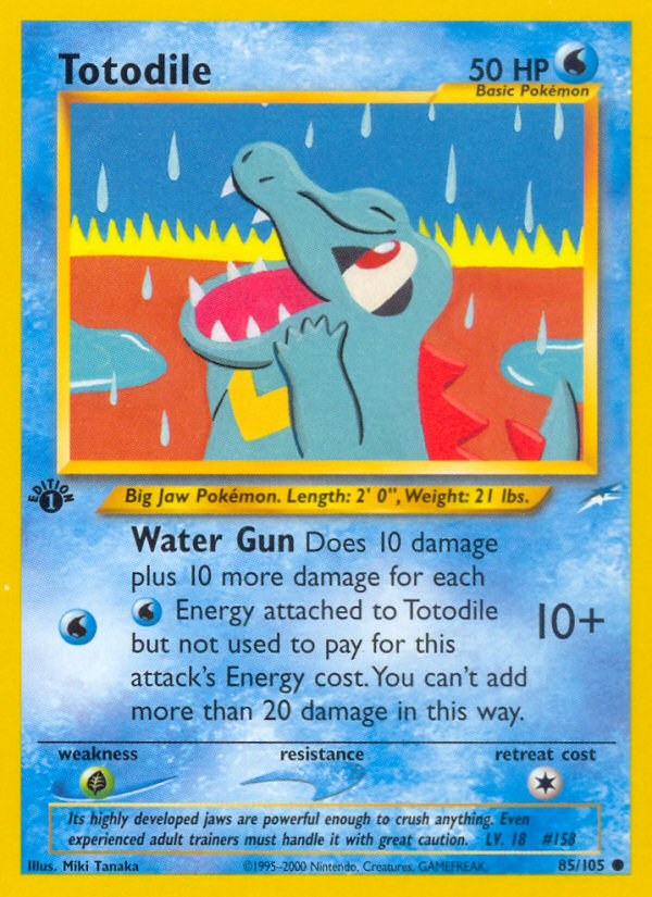 Totodile — Neo Destiny #085 / 105