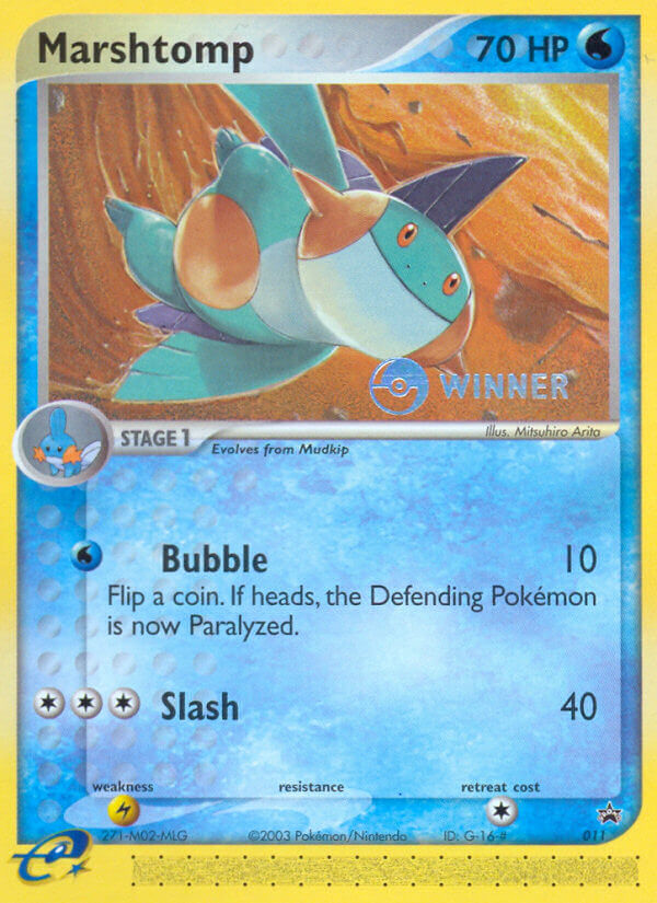 Marshtomp — Nintendo Black Star Promos #011 / 40