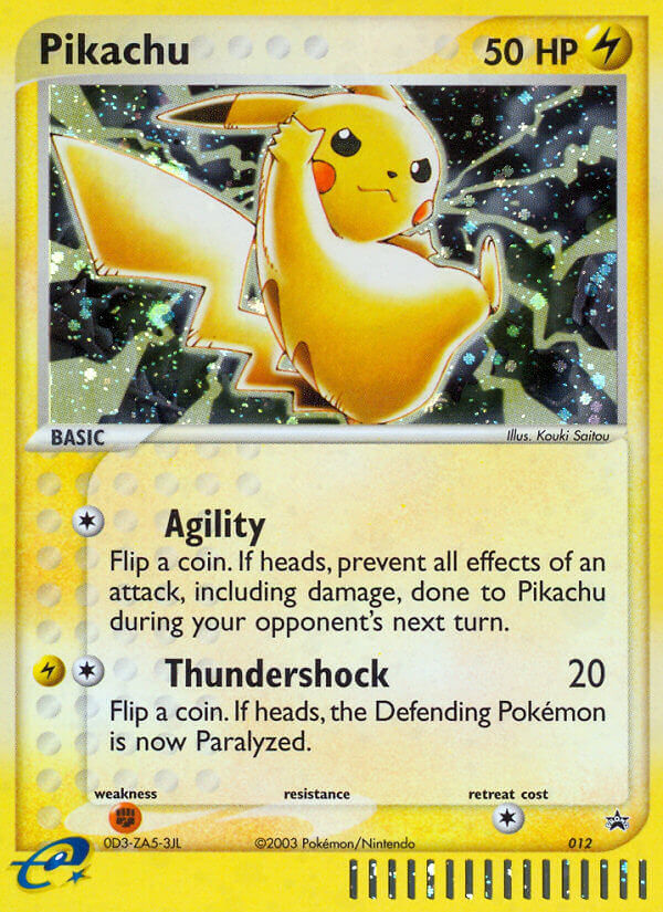 Pikachu — Nintendo Black Star Promos #012 / 40