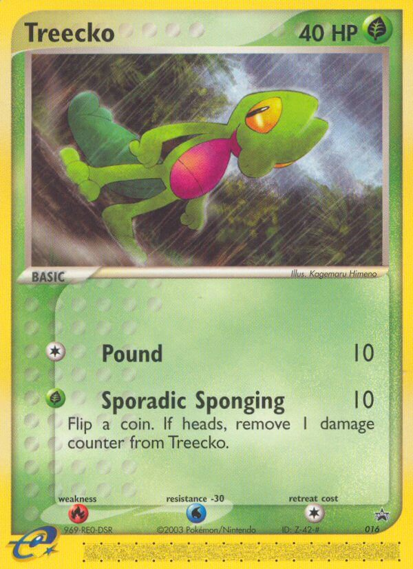 Treecko — Nintendo Black Star Promos #016 / 40