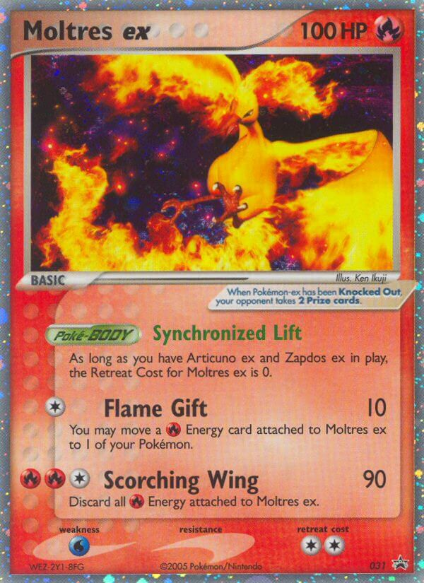 Moltres ex — Nintendo Black Star Promos #031 / 40