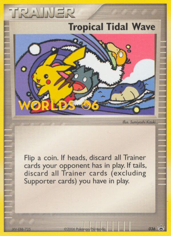 Tropical Tidal Wave — Nintendo Black Star Promos #036 / 40