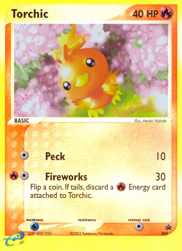 Torchic — Nintendo Black Star Promos #008 / 40
