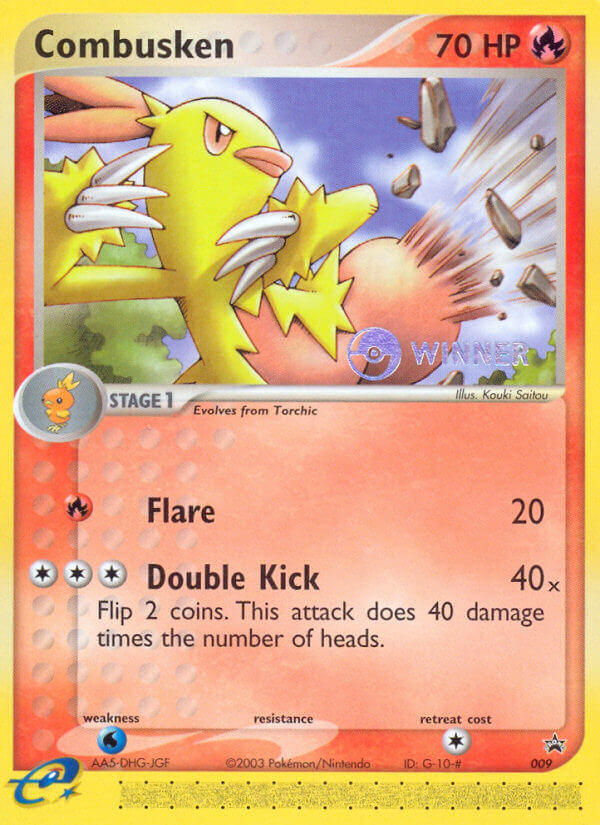 Combusken — Nintendo Black Star Promos #009 / 40