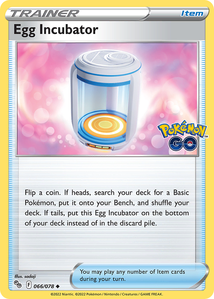 Egg Incubator — Pokémon GO #066 / 78