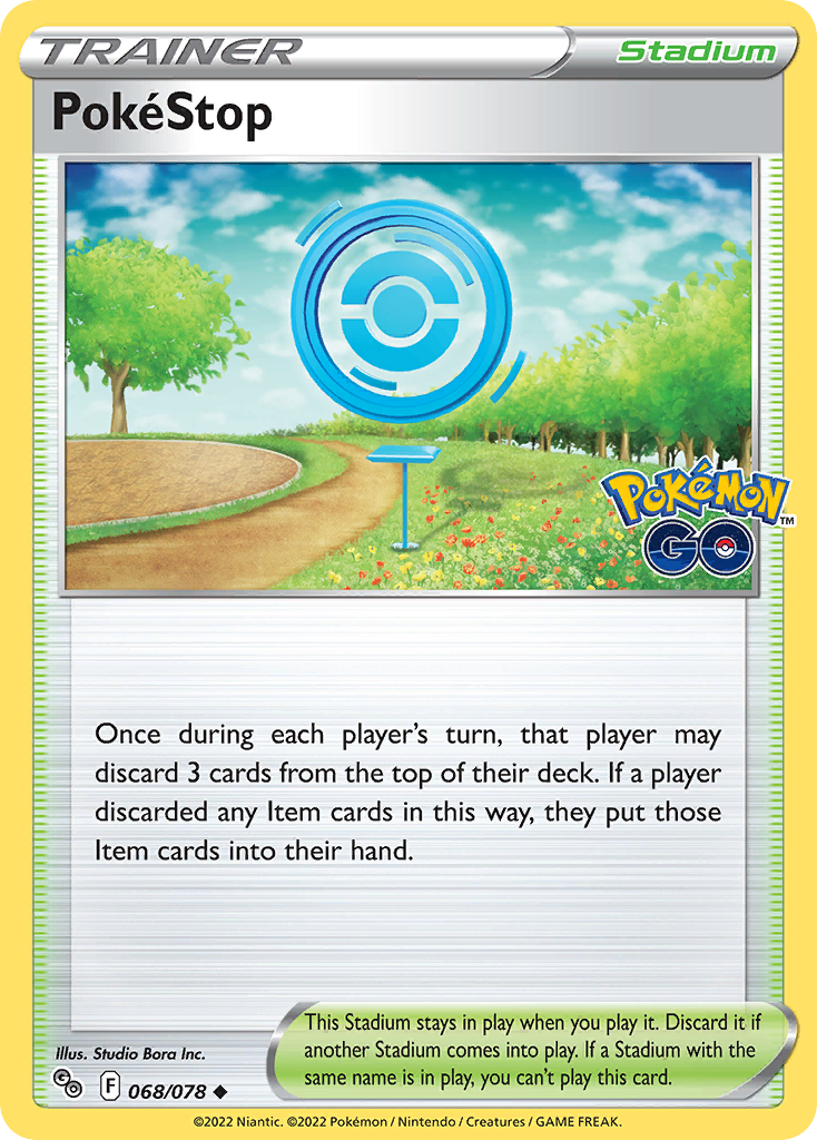 PokéStop — Pokémon GO #068 / 78