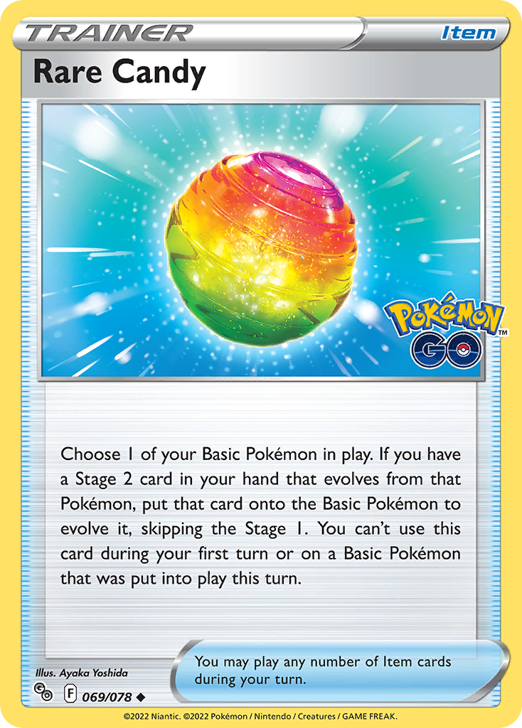 Rare Candy — Pokémon GO #069 / 78