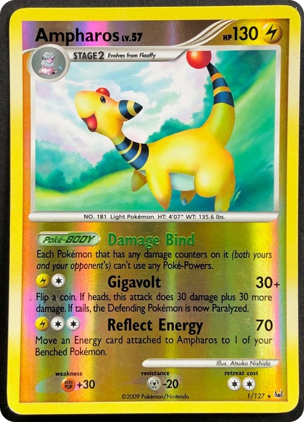 Ampharos — Platinum #001 / 127