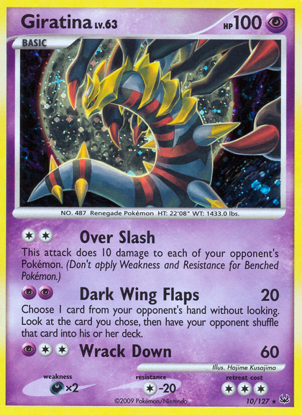 Giratina — Platinum #010 / 127