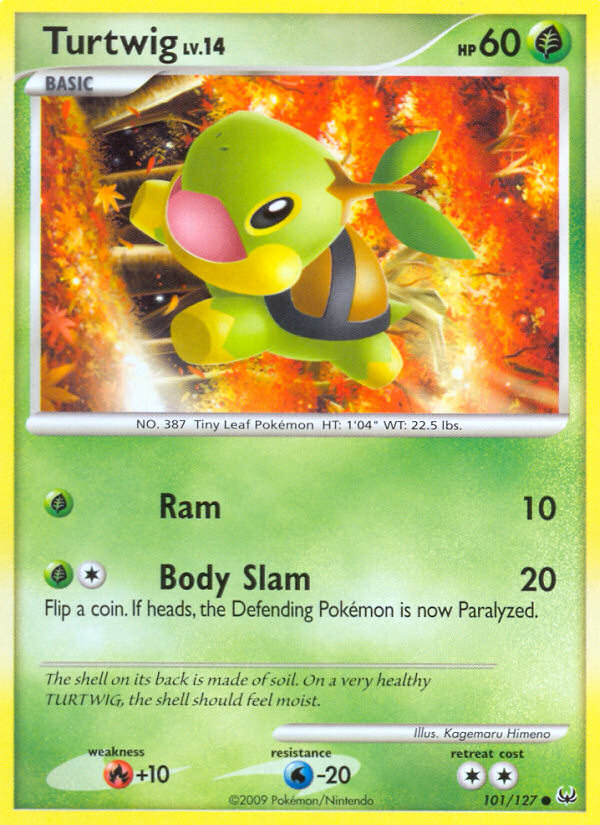 Turtwig — Platinum #101 / 127