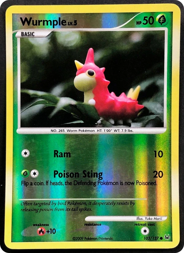Wurmple — Platinum #103 / 127