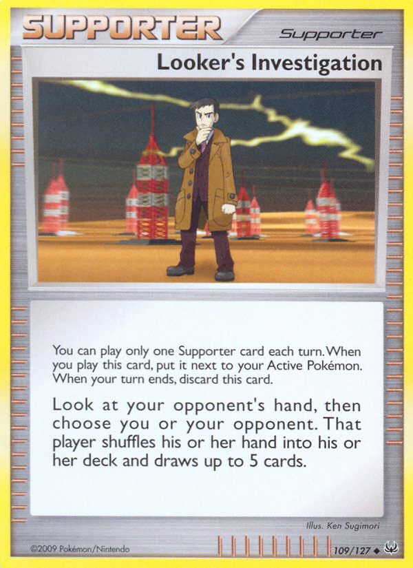 Looker's Investigation — Platinum #109 / 127