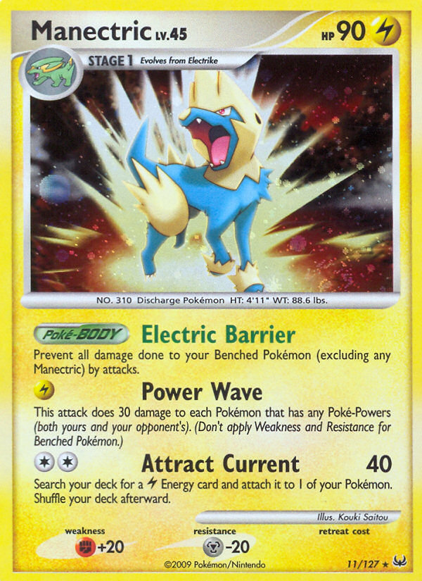 Manectric — Platinum #011 / 127