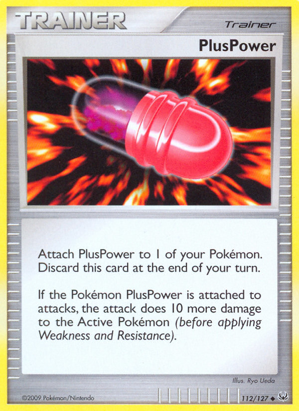 PlusPower — Platinum #112 / 127
