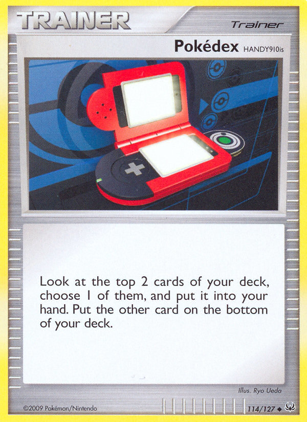 Pokédex HANDY910is — Platinum #114 / 127