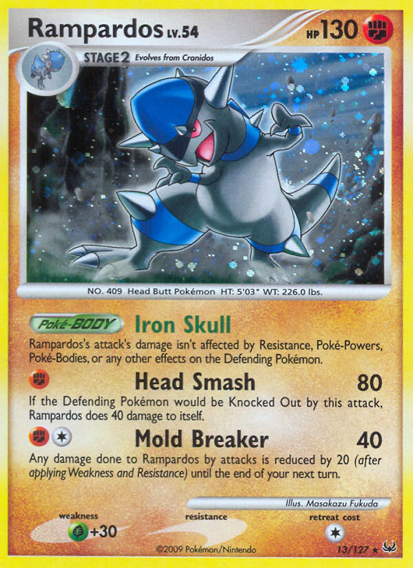Rampardos — Platinum #013 / 127