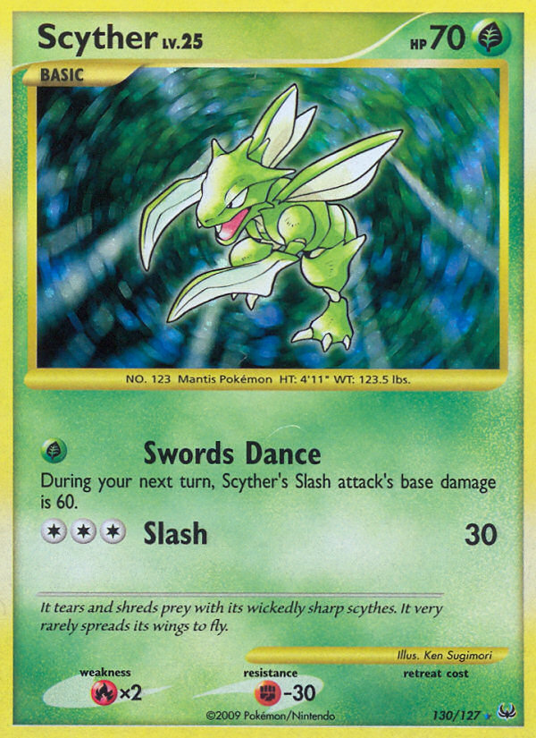Scyther — Platinum #130 / 127