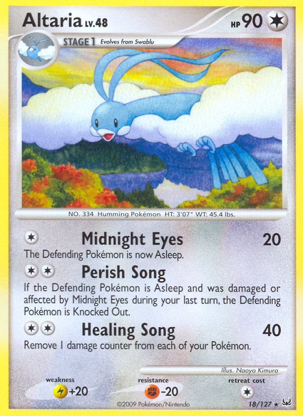 Altaria — Platinum #018 / 127