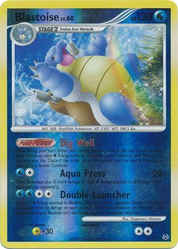 Blastoise — Platinum #002 / 127