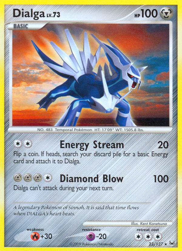 Dialga — Platinum #023 / 127