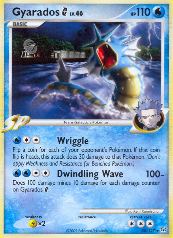 Gyarados G — Platinum #030 / 127