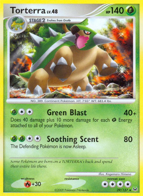 Torterra — Platinum #039 / 127