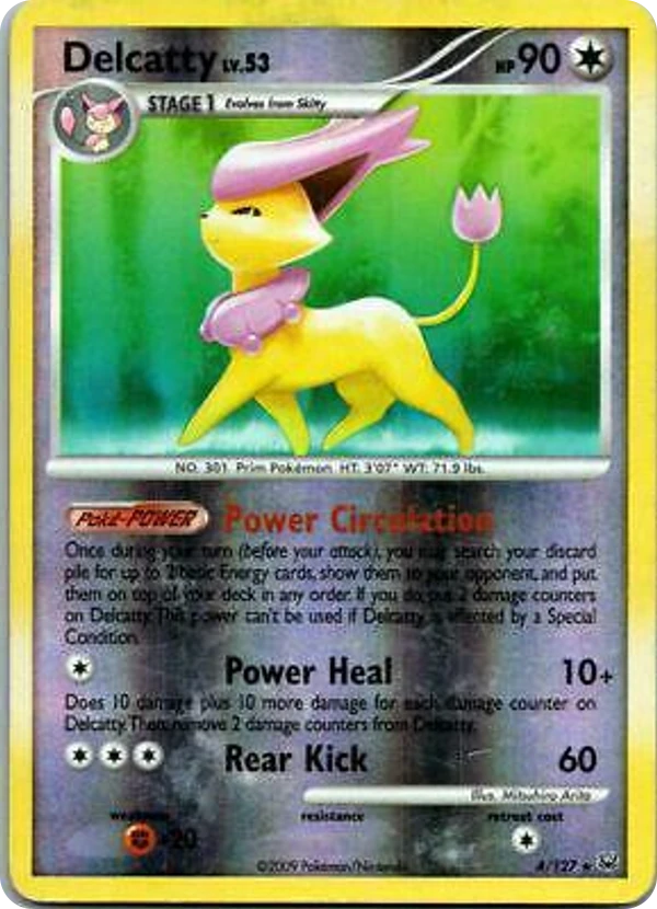 Delcatty — Platinum #004 / 127