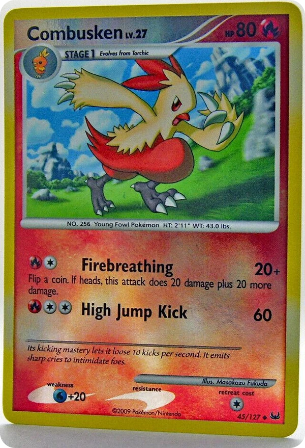 Combusken — Platinum #045 / 127