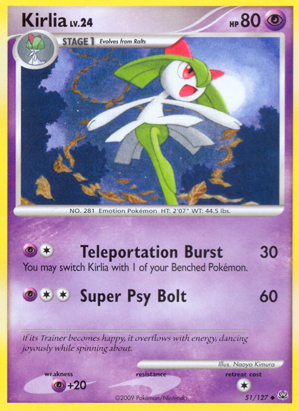 Kirlia — Platinum #051 / 127