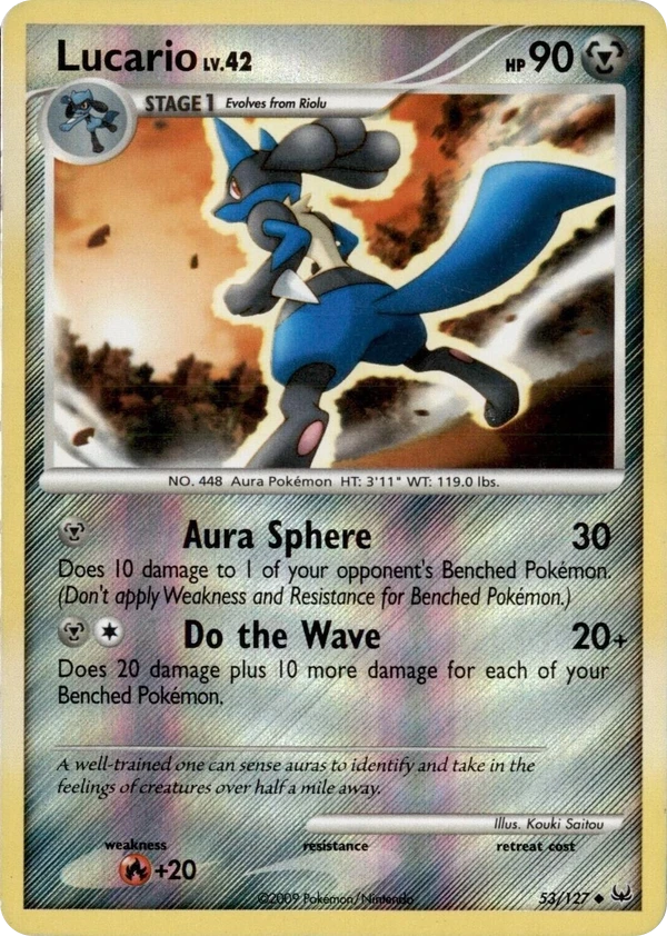 Lucario — Platinum #053 / 127