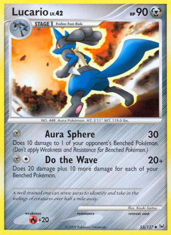 Lucario — Platinum #053 / 127
