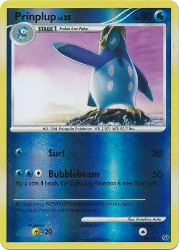Prinplup — Platinum #059 / 127