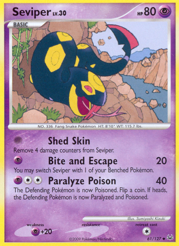 Seviper — Platinum #061 / 127