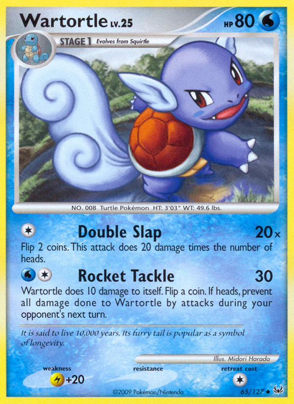 Wartortle — Platinum #065 / 127