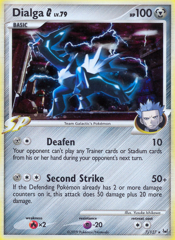 Dialga G — Platinum #007 / 127