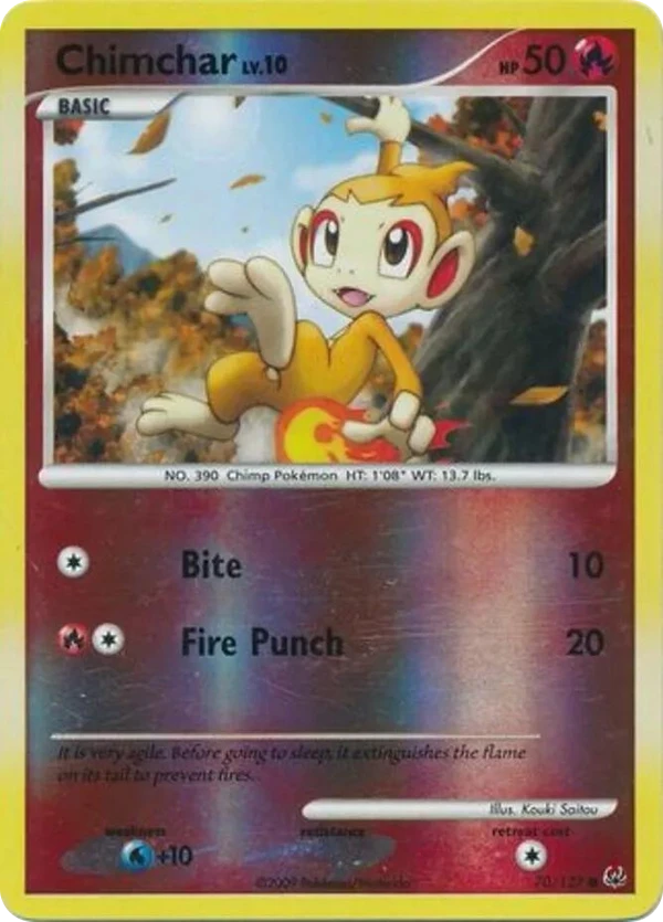 Chimchar — Platinum #070 / 127