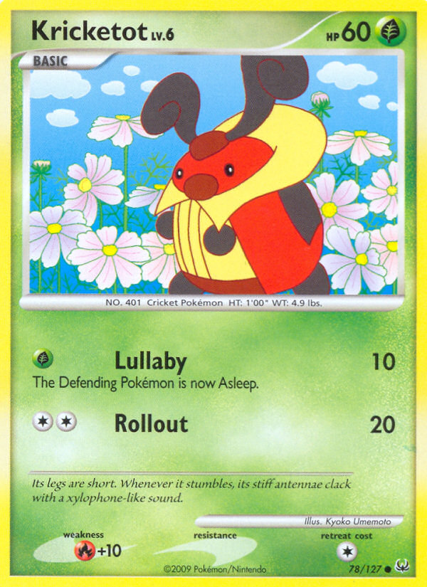 Kricketot — Platinum #078 / 127