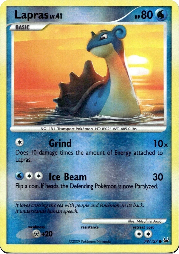 Lapras — Platinum #079 / 127