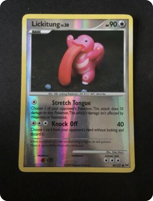Lickitung — Platinum #080 / 127