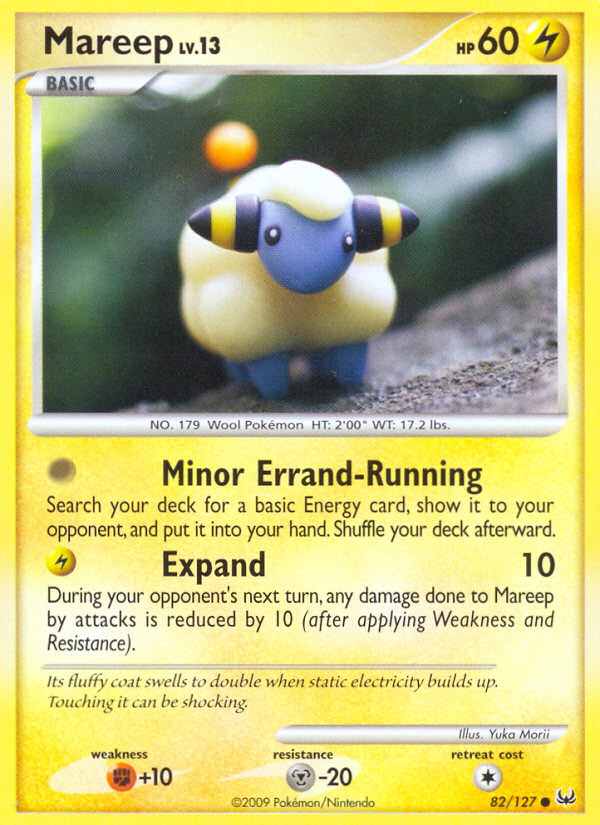 Mareep — Platinum #082 / 127