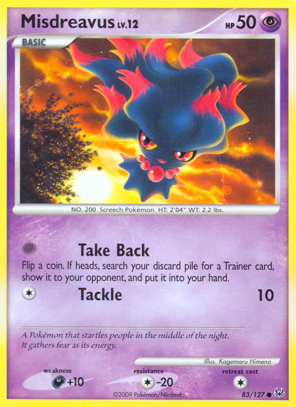 Misdreavus — Platinum #083 / 127