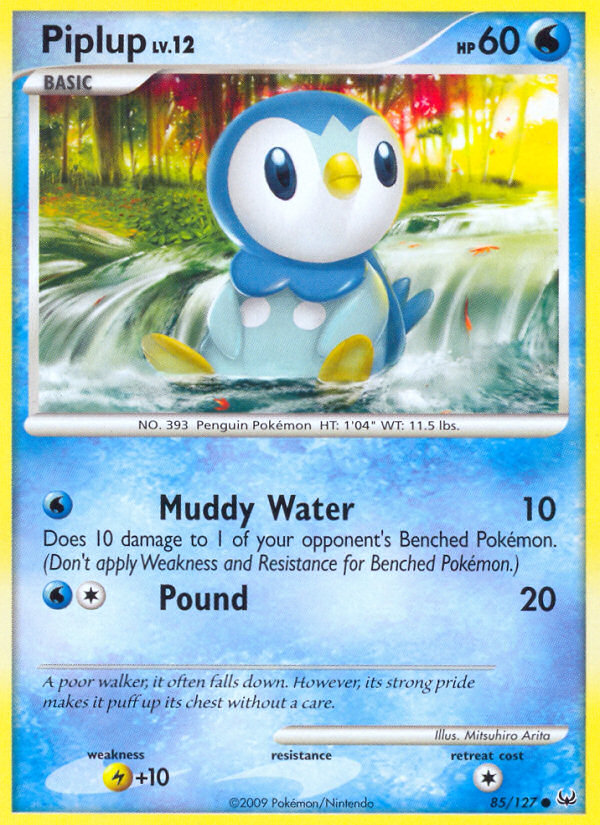 Piplup — Platinum #085 / 127