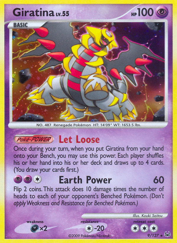 Giratina — Platinum #009 / 127