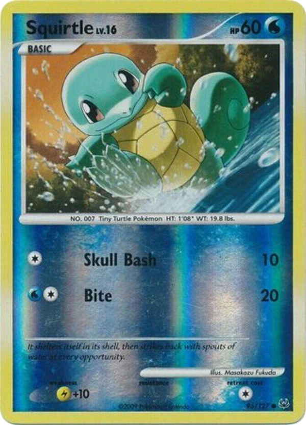 Squirtle — Platinum #096 / 127