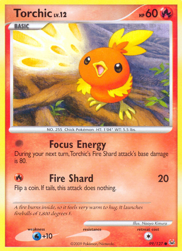 Torchic — Platinum #099 / 127