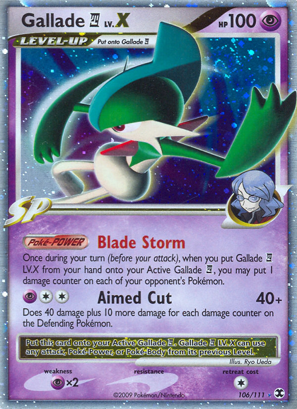Gallade E4 LV.X — Rising Rivals #106 / 111