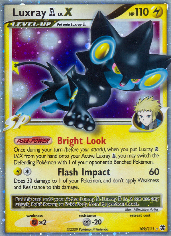 Luxray GL LV.X — Rising Rivals #109 / 111