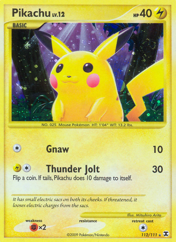 Pikachu — Rising Rivals #112 / 111
