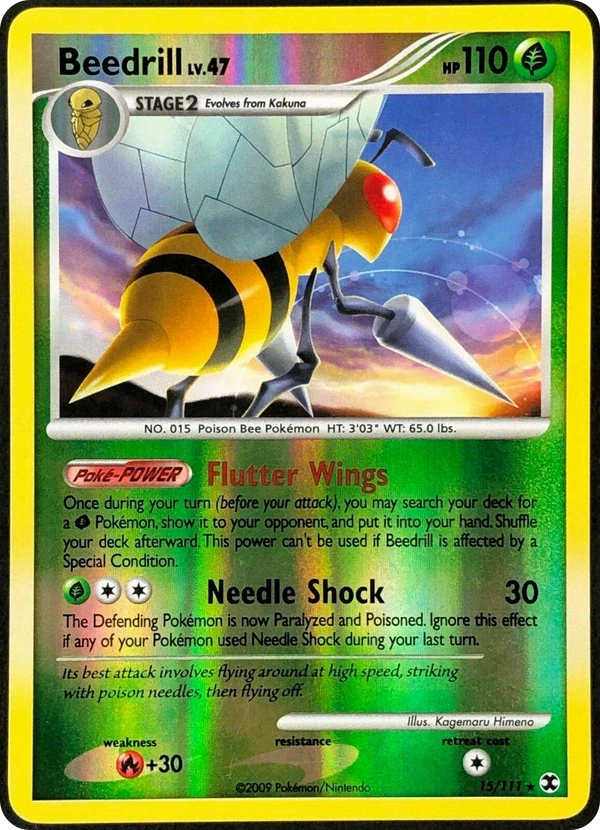 Beedrill — Rising Rivals #015 / 111